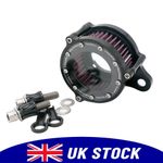 Aluminum Air Cleaner Intake Filter Kit For Harley Davidson Sportster XL883 1200