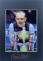 Mark Williams HAND SIGNED A4 Photograph Mount Picture Snooker
