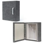 Premium Faraday Box for Car Keys - XL Signal Blocker| 3 Keys Capacity |Dark Grey