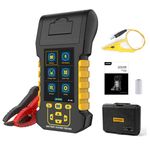 Car Battery Load Tester with Printer 12V 24V Digital Analyzer Charging Cranking 