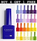 CANNI Hema Free Gel Nail Polish Gel Nail Soak Off Manicure LED Varnish Art 9ml