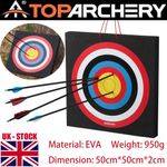 Hunting Practice Archery Foam Target 50*50cm for Bow Backyard Shooting Practice