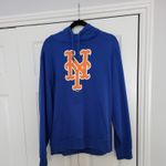 MLB New York Mets NY Hoody Primary Logo Graphic Baseball Hooded Sweater- Large.