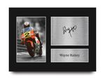 Wayne Rainey Yamaha MOTO GP Gift Printed Framed Picture to MotoGP Racing Fans