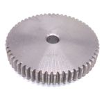 1pc 1 Mod 60T Spur Gear 45# Steel Motor Pinion Gear Thickness 10mm