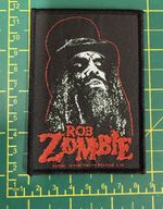 Rob Zombie Portrait Woven Sew On Patch Officially Licensed Patch