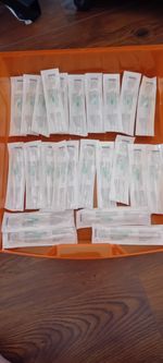 piercing needles 1mm green