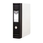 Hermes A4 Box File Black 80mm 2D Ring Polypropylene Heavy Duty Office BU00160