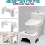 Bathroom Toilet Stool Squatty For Adults Step Stool Anti Slip Potty Poo Training