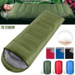 Sleeping Bag Waterproof Outdoor Camping Hiking Envelope Single Zip Bags 4 Season