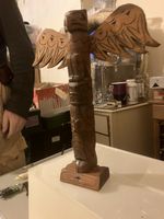 Wooden Totem Pole