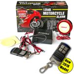 Motorbike Bike Motorcycle Alarm & Remote Control DIY Easy Fit - Wires 125dB 12v