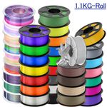 JAYO 1,75mm PLA 3D Printer Filament Matte PETG PLA+ SILK ASA ABS 1.1KG Neatly