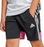 adidas Tiro 25 Essentials Junior Training Shorts Black Kids Football Zip Pocket