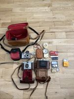 Vintage Cameras And Accessories. Netta, Ilford And Kodak.