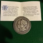 Solid Silver medallion .