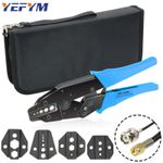 Coaxial Cable Crimping Pliers Cutter Stripper Tool SMA BNC RG58 59 62 174 188