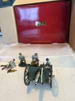 BRITAINS 23078 BRITISH ROYAL HORSE ARTILLERY RHA 13LB CANNON GUN + 5 MAN CREW