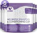 Medcosa No Water Shampoo Caps - Hassle-Free Hair Washing Caps for Elderly - Caps