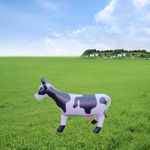 Inflatable Animal Cow Themes Parties Realistic PVC 35.43inchx23.62inch Cow