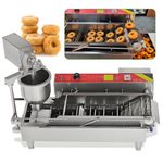 Automatic Donut Maker 7L Commercial Doughnut Making Machine With 3 Sets Mold