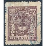 Late Fee 2c P13½ - Colombia 1914 - Thin - MiNr 237C