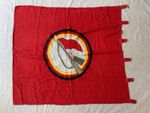 Original Cold War East German DDR GDR Large Kampfgruppen KdA Banner Flag Rare