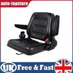 Universal Adjustable Suspension Seat TRACTOR Dumper Forklift Mower Plant Digger