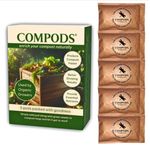CaplinTec Compods 5 Pack | Compost Accelerator for Fast Garden Composting Pile