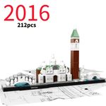 LEGP 2016-2022 Architecture Skylines Collectible Series of Building Blocks Kit, 