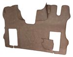 BROWN UNIQUE DUTCH STYLE SCANIA S LETHERETTE SMOOTH FLOOR MATS