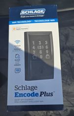 Schlage Encode Plus WiFi Deadbolt Smart Lock with Apple Home Key BE499WB CEN 622