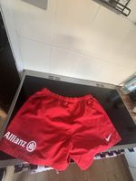 Saracens Rugby Nike Training Shorts 2XL Red . New Without Tags
