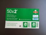 2nd Class Business Sheet Header (2 Stamps) 2026 MBIL M26L - Unmounted Mint