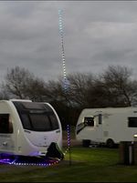 10M Dream Chasing Led Flagpole Light String Bulbs USB, Remote or App Controlled