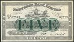 Northern Ireland, Northern Bank Ltd., £5, Belfast, 1st Oct 1968 (BNYB NI614), VF