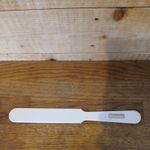 Retro Heineken White & Gold Beer Lager Foam Knife Skimmer Scraper 