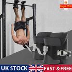 Anti Gravity Inversion Boots Hanging Pull Up Boots for Abdominal Sit Up (Black)