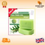 Veloma Soap Antifungal Soap Relief Soap Bar –Body Wash for Face Tea Tree Oil