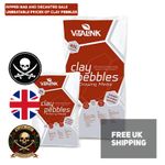 VitaLink Clay Pebbles 10L-45L Expanded Clay LECA Balls Hydroponics Media 8-20mm
