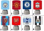 FOOTBALL TEAM TOUCH TABLE BEDSIDE LAMP KIDS ROOM CHOOSE FROM 8 DESIGNS