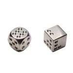 Solid TC4 Titanium alloy Dice EDC Decompression Toy