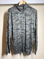 RVCA Ben Horton Vent Long Sleeve Half Zip Shirt Large