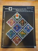 MONGOLIA XVIII Summer Olympic Games, Tokyo Used Set On Display Card