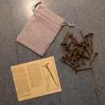 25 Roman Empire Iron Nails (artefacts) from Inchtuthil Fortress Scotland