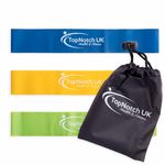 3 X Resistance bands or Single Loop Exercise Sport Fitness Home Gym Yoga Latex