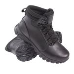 MENS LEATHER HIKING BOOTS COMBAT WALKING WINTER SHOES ANKLE TREKKING TRAINERS