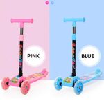 3 Wheel Kids Scooter Child Kick Flashing LED Light Up Push Adjustable XMAS Gift