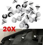 20X For Bmw Door Panel Card Trim Clips Plastic Front Rear Interior Fascia Lining