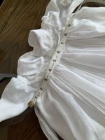 Babies Christening Dress, White Long, 0- 3 Months. Lined. .